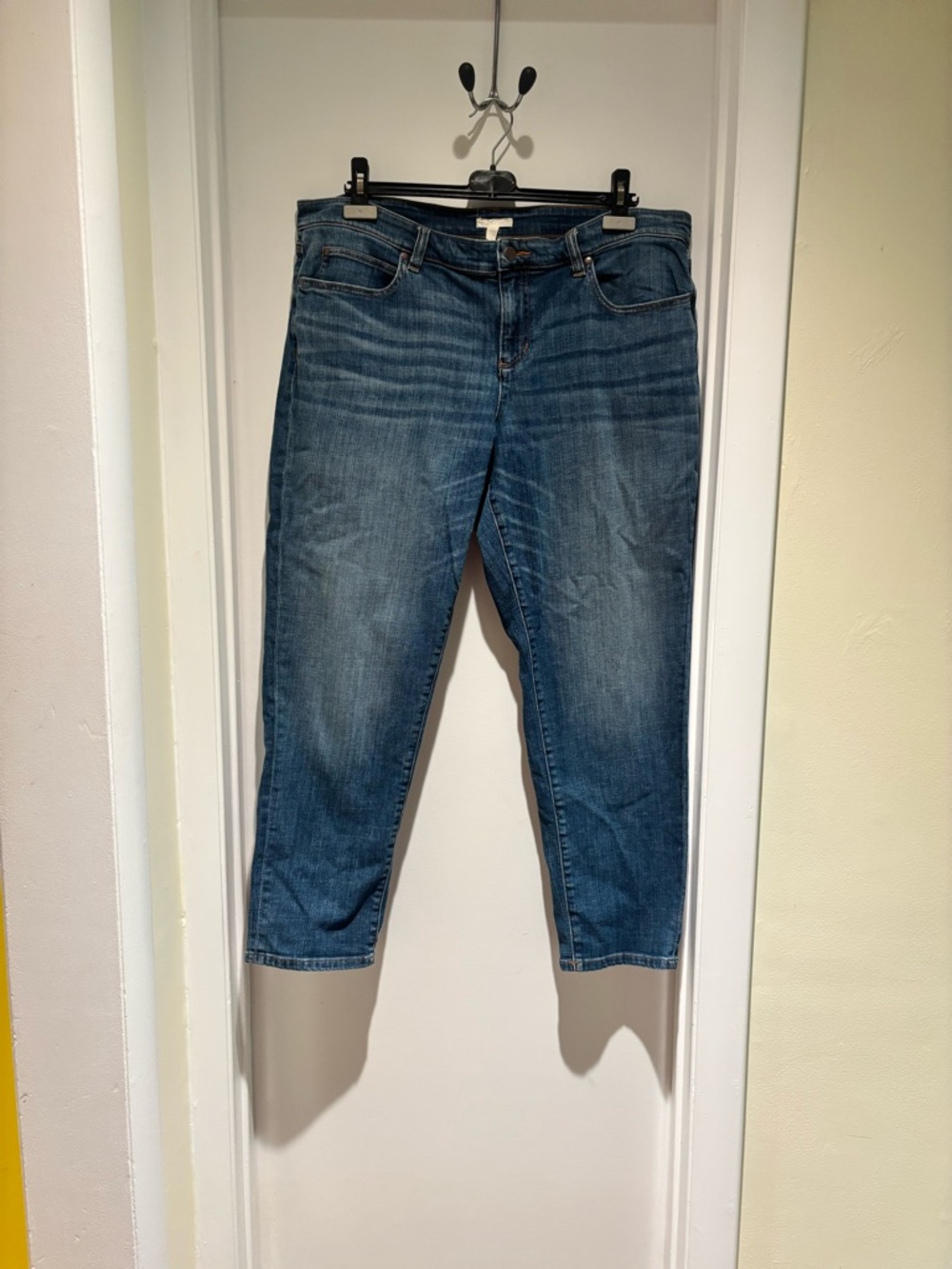 Eileen Fisher Straight-Leg Jeans Size 16